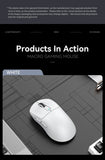 Attack Shark X3 Wireless Mouse ,Macro Gaming  Mouse, 49g Lightweight Mouse,PixArt PAW3395 650IPS 26000dpi,mouse pad/PC/laptop