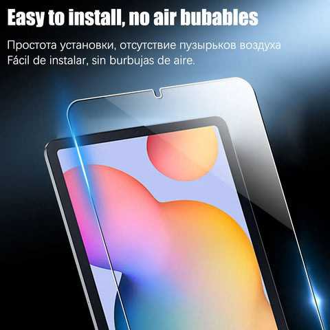 2PCS Tempered Glass Screen Protector for Samsung Galaxy Tab S8 Ultra Plus S6 Lite S7 Fe A7 Lite A8 S9 A9 Tablet Accessories Film