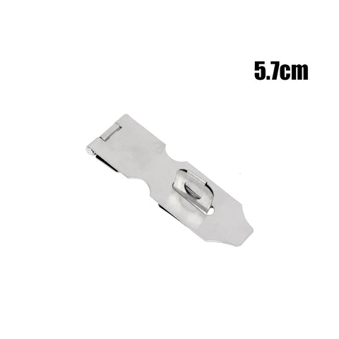 1/4PCS Stainless Steel Door Hasps Anti Theft Hasp Staple Shed Latch Box Gift Suitcase Wood Cabinet Home Lever Clasp Buckle