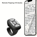 Wireless Bluetooth Mobile Selfie Lazy Artifac Tiktok Remote Control Ring Mobile Phone Bluetooth Controller T For Xiaomi Apple