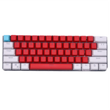 61 Key Set PBT Keycaps Ansi 60% Computer Gamer Mechanical Keyboard Cap Backlight OEM Miami DOLCH GK61 SK61 Anne pro 2 RK61 K617