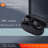 XIAOMI Redmi Buds 3 Lite TWS Bluetooth 5.2 Earphone IP54 18 Hours Battery Life Mi Ture Wireless Earbuds Youth Edition