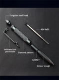 Multi Functional Tactical Pen High Quality Steel Anti Skid Portable Self Defense Pen Aluminum Glass Breaker Survival Tool