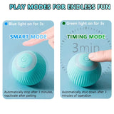 Cat Interactive Ball Smart Cat Toys Indoor Automatic Rolling Magic Ball Electronic Interactive Cat Toy Cat Game Accessories