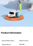 Remote Smart Cat Toys Remote Control Interactive Cat Car Toy USB Charging Automatic Self-moving Teasing Cat Stick Pet Supplies