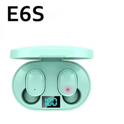 TWS E6S Bluetooth Earphones Wireless Bluetooth Headset Noise Cancelling Headsets With Microphone Headphones For Xiaomi Redmi