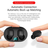 E6S TWS Wireless Headphones Bluetooth Earphone 5.0 Stereo Headset Earbuds with Microphone for Iphone Xiaomi