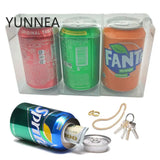 5 Colors Private Money Box Cola Fanta Can Fake Sight Secret Home Diversion Stash Container Hiding Storage Compartment Tools