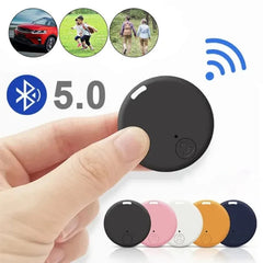 Mini GPS Mobile Bluetooth 5.0 Tracker Anti-Lost Device Round Anti-Lost Device Pet Kids Bag Wallet Tracking Smart Finder Locator