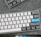 61 Key Set PBT Keycaps Ansi 60% Computer Gamer Mechanical Keyboard Cap Backlight OEM Miami DOLCH GK61 SK61 Anne pro 2 RK61 K617