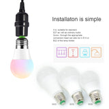 16 Color E27 RGB Remote Control Bulb Led Light For Room Smart Bulb Lamp Dimmer Low Power Consumption Energy Save Adjustable Bulb