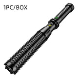 Wolf Tooth Lamp Rod Strong Light Charging Outdoor Super Bright Multi Functional Vehicle Retractable Self Defense Window Patrol