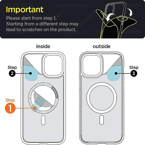 Transparent Magnetic Case For iPhone 16 15 13 12 11 14 Pro Max 7 8 Plus X XS XR Magsafe Wireless Charging Shockproof Accessories