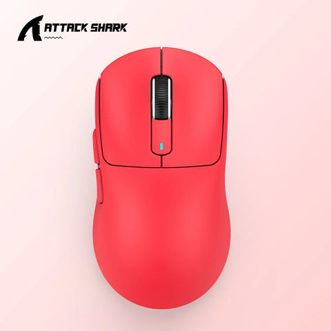 Attack Shark X3 Wireless Mouse ,Macro Gaming  Mouse, 49g Lightweight Mouse,PixArt PAW3395 650IPS 26000dpi,mouse pad/PC/laptop