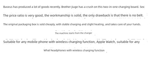 BASEUS 18W Wireless Charging Panel