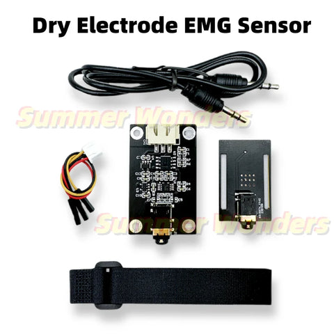 Dry Electrode EMG Sensor Low-power Biosensor Wearable Muscle Sensors Arduino STM32 DIY Device Provide Demo Code for Free