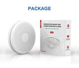 2-in-1 WiFi Tuya Smart Carbon Monoxide &amp; Smoke Detector Alarm