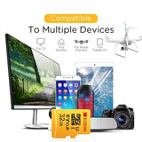 KODAK Micro SD Card Driving Recorder 64GB Memory Card For Mobile Phone PC Earphone Speaker HD Camera