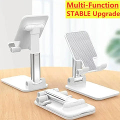 Mobile Phone Holder Stand Tablet Desktop Live Lazy Bracket Support Stand Mount Foldable Hoisting MultiFunction Telescopic Holder