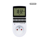 Electronic Digital Timer Switch EU FR BR Plug Kitchen Timers 230V 7 Day12/24 Hour Programmable Control Timing Socket Outlet