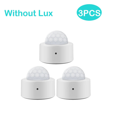 Tuya 2-in-1 Zigbee Mini PIR Motion Detector + Bright Lux Light