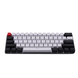 61 Key Set PBT Keycaps Ansi 60% Computer Gamer Mechanical Keyboard Cap Backlight OEM Miami DOLCH GK61 SK61 Anne pro 2 RK61 K617