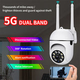 JOOAN 3MP WiFi Camera Home PTZ IP Camera Color Night Audio Wireless Surveillance Camera Auto Tracking Security CCTV Camera