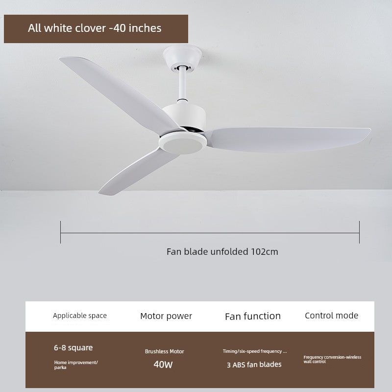 Large Wind Dining Retro Ceiling Fan Black Mute Remote Control Fan Living Room Home Commercial Restaurant Minimalist Electric Fan