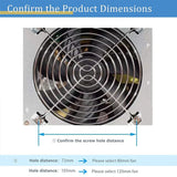 8/12cm 5V USB Powered Computer PC Case Fan For Receiver DVR Xbox TV Box Router Silent Chassis Cooler