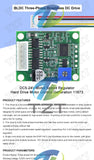 TZT DC 6-20V 60W 12V Brushless Motor Driver Board BLDC Speed Controller 3 Phase Governor Hallless Switch Module With Cable