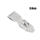 1/4PCS Stainless Steel Door Hasps Anti Theft Hasp Staple Shed Latch Box Gift Suitcase Wood Cabinet Home Lever Clasp Buckle