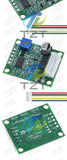 TZT DC 6-20V 60W 12V Brushless Motor Driver Board BLDC Speed Controller 3 Phase Governor Hallless Switch Module With Cable