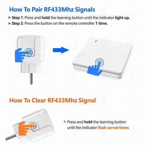 Smart Home Wireless Remote Control Socket Switch 16A EU FR Plug Electrical Outlet for Remote ON OFF Household Appliance/Light