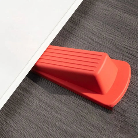 Silicone Door Stopper Self Adhesive Strong Suction Wall Protectors Hidden Mute Anti Collision Floor Holder 12.4*12.4*3.5cm