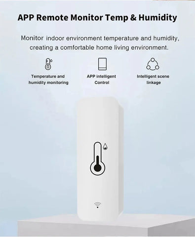 Tuya WiFi Smart Temperature and Humidity Sensor