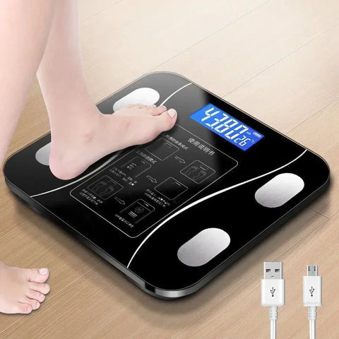 Special electronic scale for body management and fat loss, smart mode, Bluetooth body fat scale, home weight scale, ultra-precis