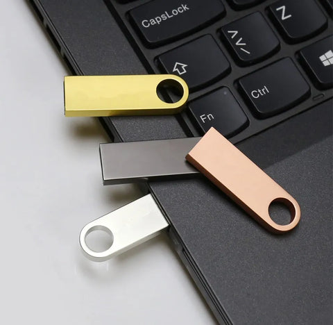 USB Flash Drives 128gb Waterproof High Speed Metal Black Pen Drive Memory Stick 64gb USB Memories 32gb Storage for PC