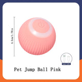 Smart Dog Toy Ball Electronic Interactive Pet Toy Moving Ball USB Automatic Moving Bouncing for Puppy Birthday Gift Cat Products