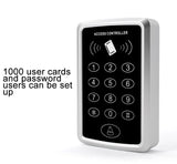 125KHz RFID Access Control Keypad EM Card Reader Support 1000 Users Door Access Control System Door Lock Opener Keyboard System