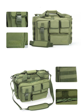 New  Backpack Tactical Molle Nylon Messenger Shoulder Bag Laptop Handbags Briefcase Outdoor Multifunction Climbing Bag