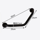 DOOKOLE Bathroom Grab Bar,Bathtub Arm Safe-Grip Bar Stainless Steel Shower Handle Wall Mount Handicap Grab Bars for Bathroom