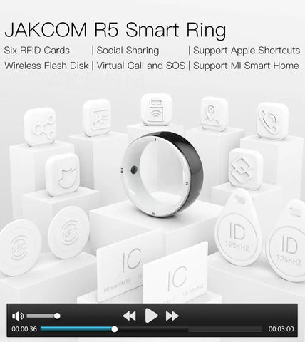 JAKCOM R5 Smart Ring New product as smartch watch maimo r baseuse official store blood pressure measuring device