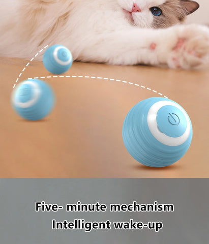 Cat Interactive Ball Smart Cat Toys Indoor Automatic Rolling Magic Ball Electronic Interactive Cat Toy Cat Game Accessories