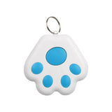 Dog Paw Shape Mini Smart GPS Tracker Keys Finder Locator Bluetooth Anti Lost Alarm Sensor Device Tracker For Kids Pets Luggage