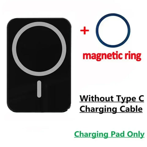 Mini Car Magnetic Wireless Charger For Magsafe iPhone 16 15 14 13 12 Pro Max Car Phone Holder Stand Mount Fast Charging Station