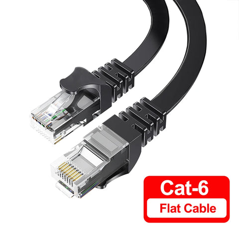 Ethernet Cable Cat6 Gigabit High Speed 1000Mbps Internet Cable RJ45 Shielded Network LAN Cord for Laptop Router PC PS5 4 3 Xbox