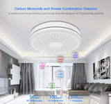 2-in-1 WiFi Tuya Smart Carbon Monoxide &amp; Smoke Detector Alarm