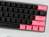 61 Key Set PBT Keycaps Ansi 60% Computer Gamer Mechanical Keyboard Cap Backlight OEM Miami DOLCH GK61 SK61 Anne pro 2 RK61 K617