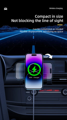 30W Magnetic Car Wireless Charger macsafe for iPhone 12 13 14 15 pro max mini Air Vent Car Phone Holder Stand Fast Car Charging