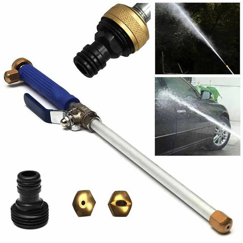 1PC Car Wash Water Gun Water Jet Hose Pipe Wand Car Cleaning Maintenance Tool High Pressure Garden Watering Nozzle Sprayer